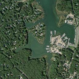 Satellite view of East Hampton Golf Club