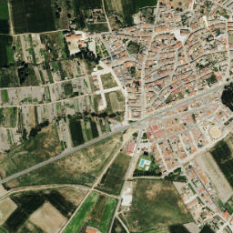 Villoría map(satellite map)