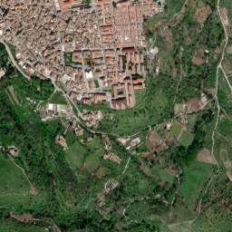 Melfi map(satellite map)