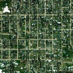 805 South Sheridan Avenue Ottumwa IA High Resolution Satellite Map