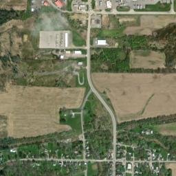 Burbank Ohio High Resolution Satellite Map