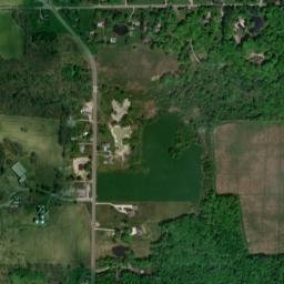 Bowmans Corners Ohio High Resolution Satellite Map