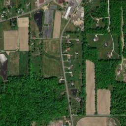 Toots Corners Ohio High Resolution Satellite Map