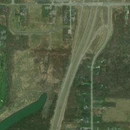 Porters Corners Ohio High Resolution Satellite Map