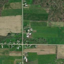 Albion Ohio High Resolution Satellite Map