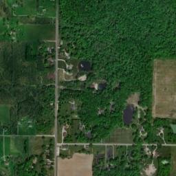 Hickory Corners Ohio High Resolution Satellite Map