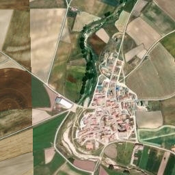 Cisla map(satellite map)