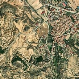 Alloza map(satellite map)