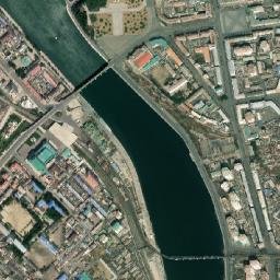 Kanggye map(satellite map)