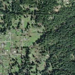 Fieldbrook California High Resolution Satellite Map