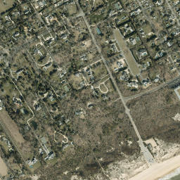 Satellite view of Amagansett Beach
