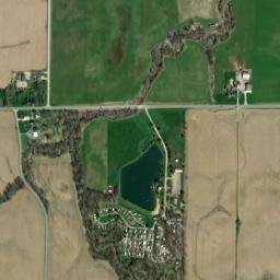 Waynesburg Ohio High Resolution Satellite Map