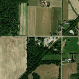 Snodes Ohio High Resolution Satellite Map