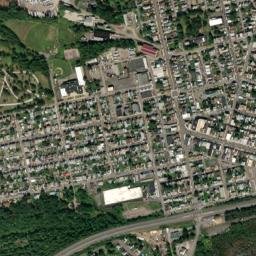 West Hazleton map(satellite map)