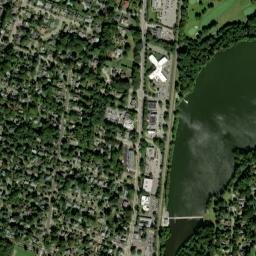 Oradell map(satellite map)