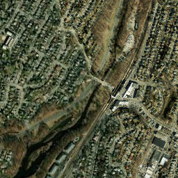 Crestwood New York High Resolution Satellite Map