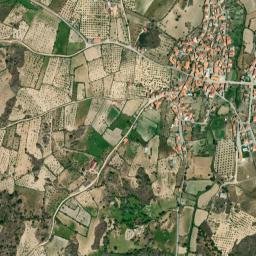 Algodres map(satellite map)