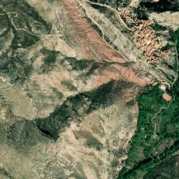 Alcaine map(satellite map)