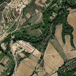 Lledó map(satellite map)