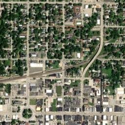 Galesburg map(satellite map)