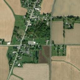 Chatfield Ohio High Resolution Satellite Map