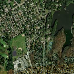 Pinebrook Heights New York High Resolution Satellite Map