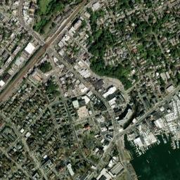 Mamaroneck map(satellite map)