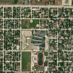 2504 West State Street Grand Island NE High Resolution Satellite Map