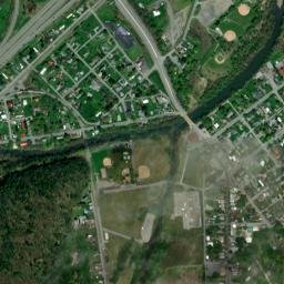 Milesburg map(satellite map)