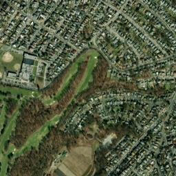 Bryn Mawr Park New York High Resolution Satellite Map