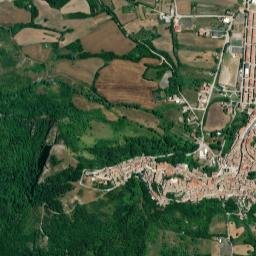 Andretta-Mattinella map(satellite map)