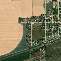 Sedgwick Colorado High Resolution Satellite Map