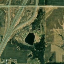 255th Street & U.S. 218, Mount Pleasant, IA High Resolution Satellite Map