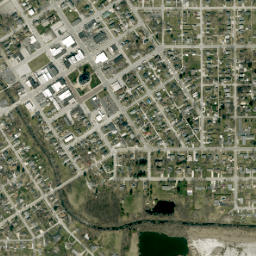 Rensselaer map(satellite map)