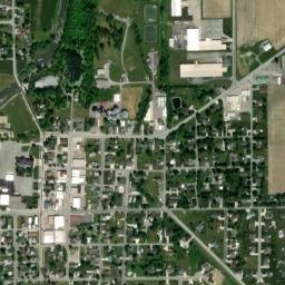Ottoville Ohio High Resolution Satellite Map