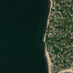 Eatons Neck map(satellite map)