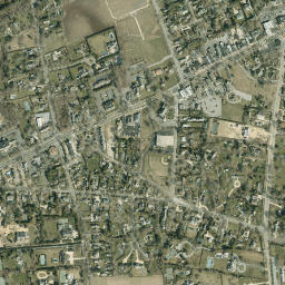 Bridgehampton New York High Resolution Satellite Map