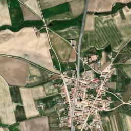 Pajares de Adaja map(satellite map)