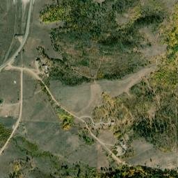 Kings Canyon Colorado High Resolution Satellite Map