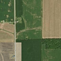 6001-6485 North 100 West, Huntington, IN High Resolution Satellite Map