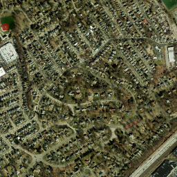 Rochelle Heights New York High Resolution Satellite Map