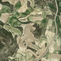 Fuencemillán map(satellite map)
