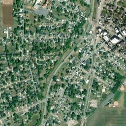 Columbus Grove map(satellite map)