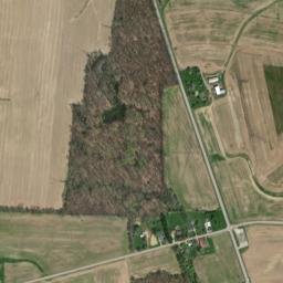 Golden Corners Ohio High Resolution Satellite Map