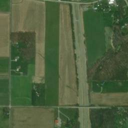 Germantown Ohio High Resolution Satellite Map