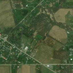 New Springfield Ohio High Resolution Satellite Map