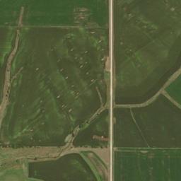 Satellite view of Lenox Community Golf Course