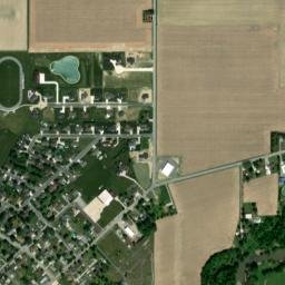 Fort Jennings Ohio High Resolution Satellite Map
