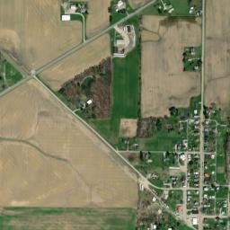 Tiro Ohio High Resolution Satellite Map