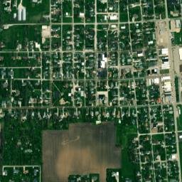 Minonk map(satellite map)